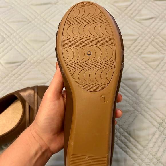 HARBORSIDES Dark Brown Flats, NEVER WORN, Size 7 Women’s (Fits like size 6.5) - Picture 4 of 4